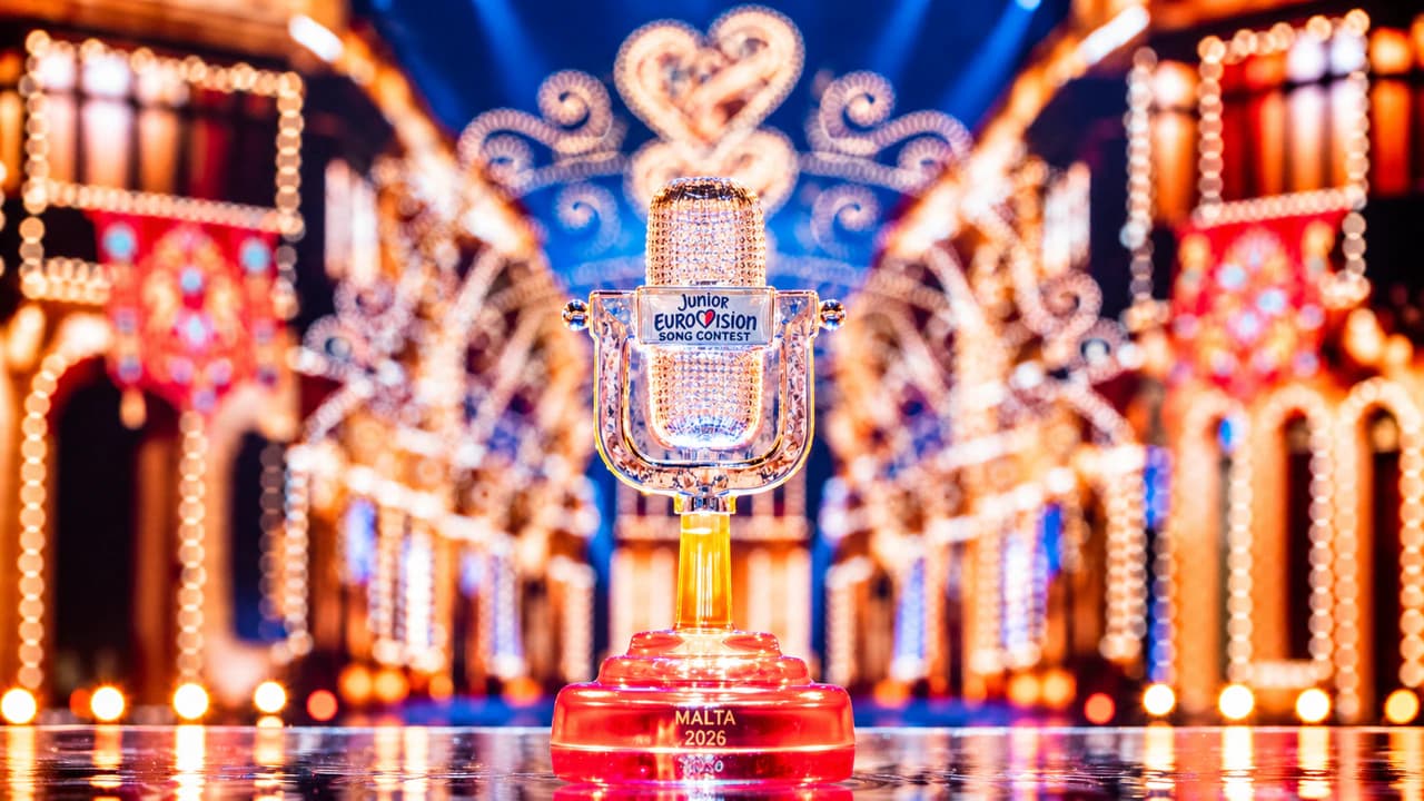 Junior Eurovision 2026 reveals new crystal microphone trophy